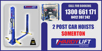 2 Post Car Hoists Somerton