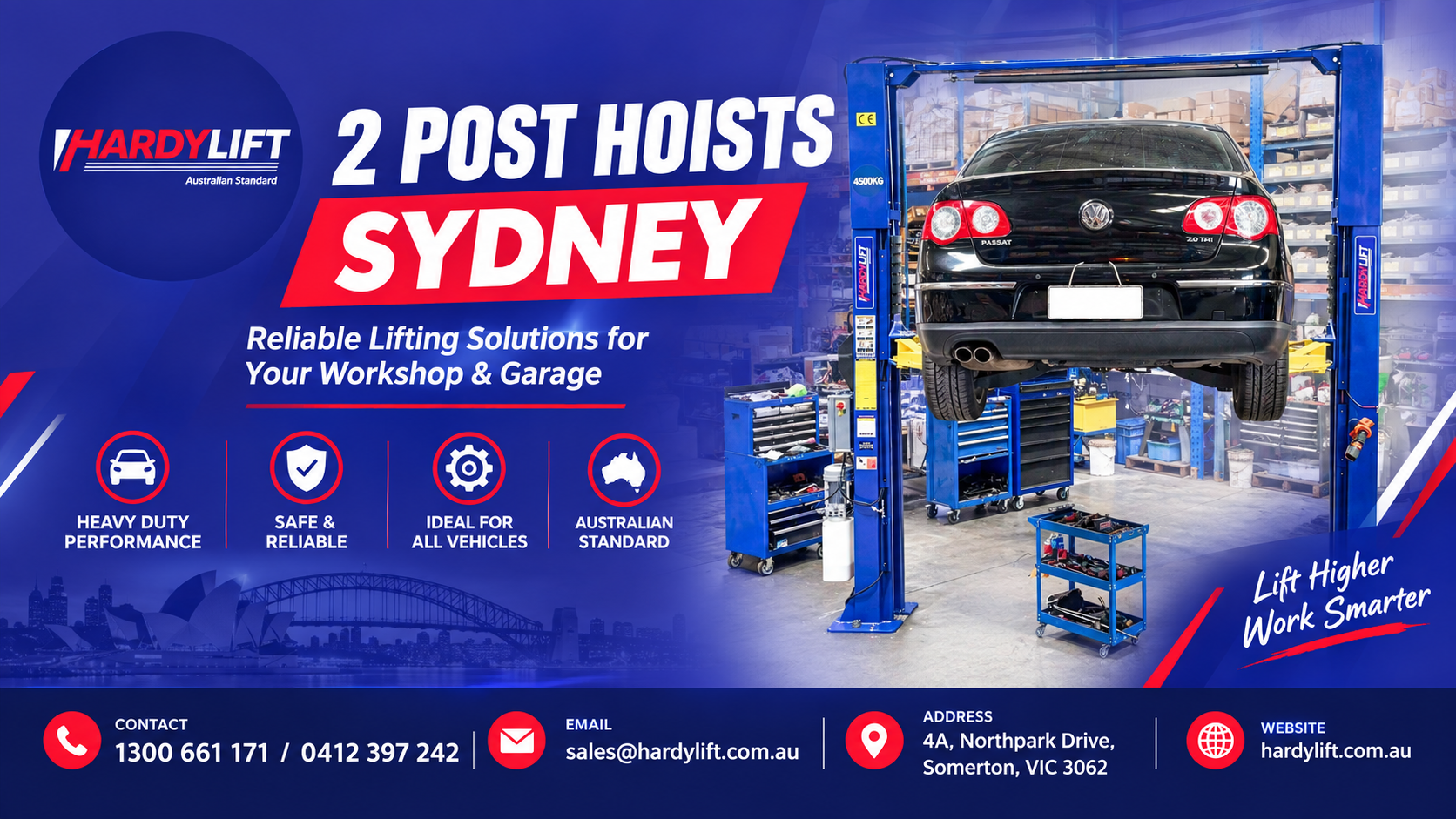 2 Post Hoists Sydney