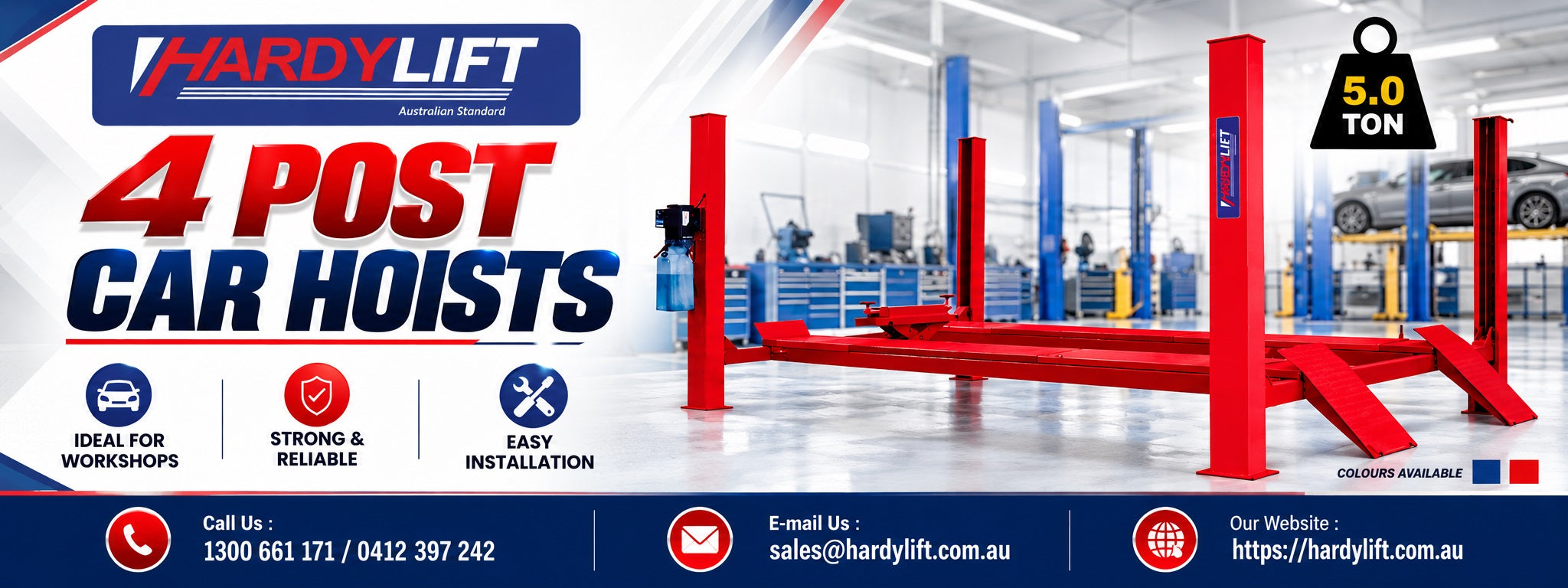 4 Post Car Hoists Sydney