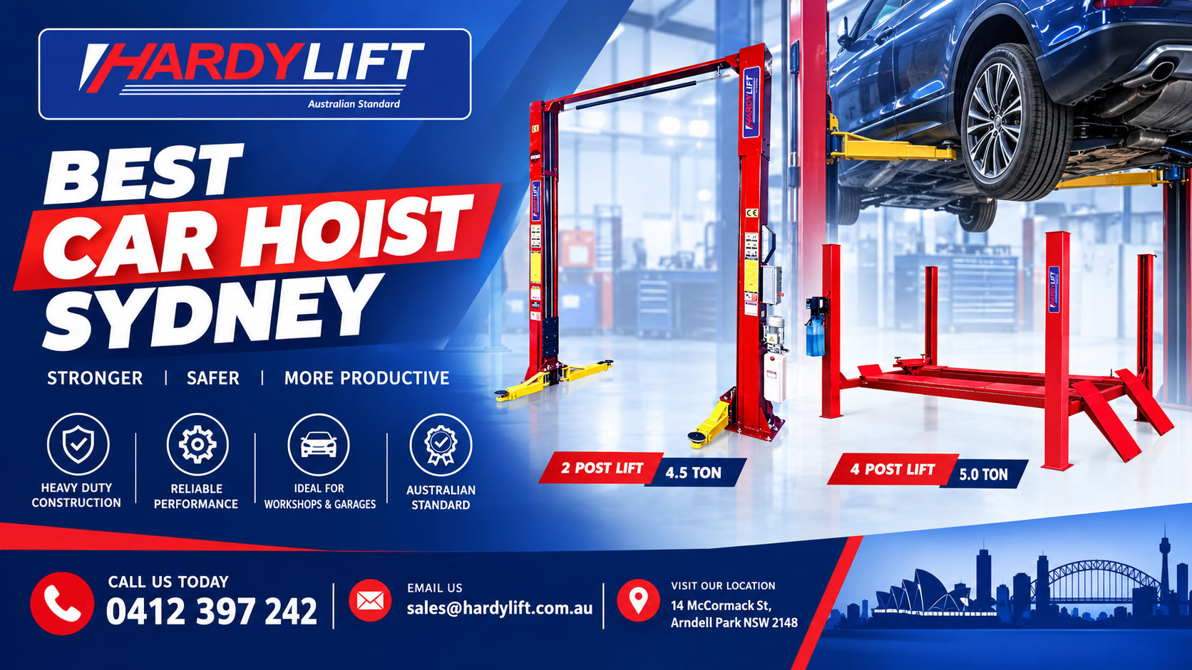 Best Car Hoist Sydney