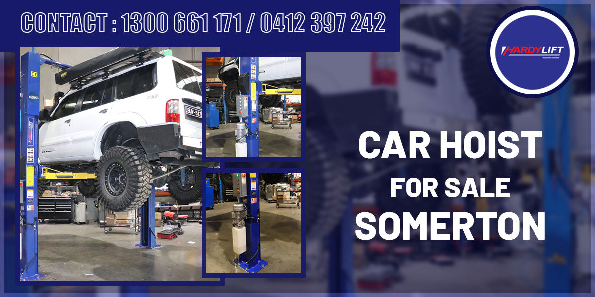 Car Hoist for Sale in Somerton — Premium Workshop Lifts by Hardylift