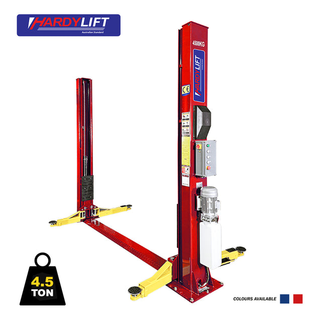 HL205 - 2 Post Car Hoist (4500kg - Electric lock release system)