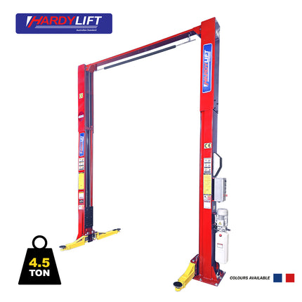 HL306H - 2 Post Car Hoist With Extended Height (4500kg - Electric lock release system)