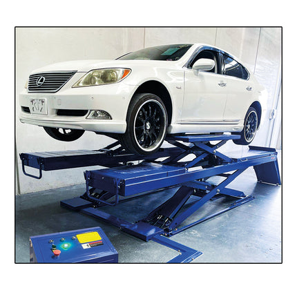 HL504 - Ultra Thin Scissor Car Hoist for Wheel Alignment - 4000kg