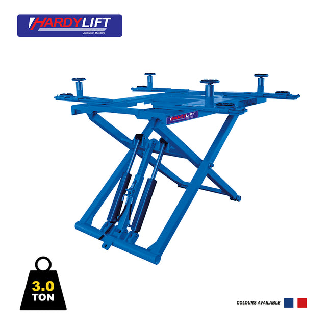 HL904B - Mid-Position Scissor Moveable Car Hoist - 3000kg