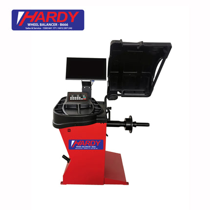 B666 - Led Digital Wheel Balancer (Laser Light) With Monitor