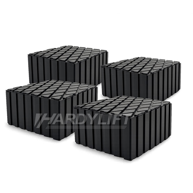 Rubber Lifting Blocks For Car Scissor Lifts (Set of 4)